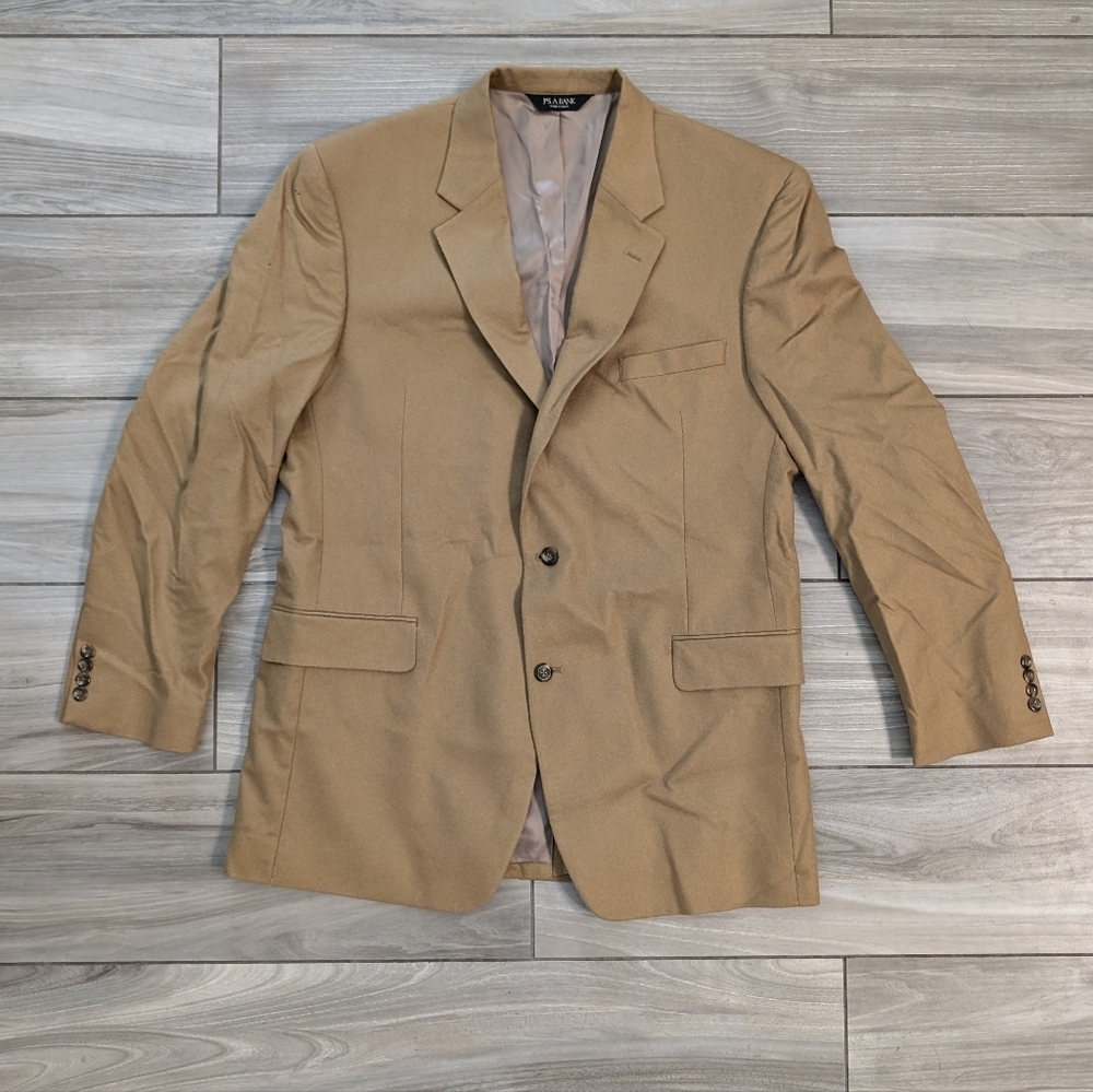 🥁 Jos A. Banks 100% Cashmere Blazer. READ DETAILS AND LOOK AT PICS